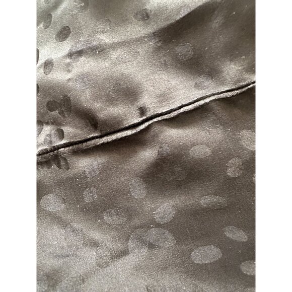 LOEFFLER RANDALL Black Silk Draped Neck Dress Size 2 - Picture 7 of 8